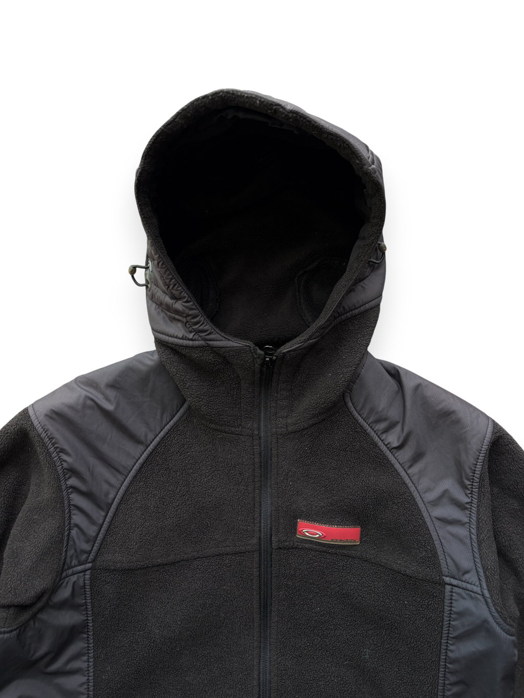 2000's Oakley Fleece Panelled Jacket (M)