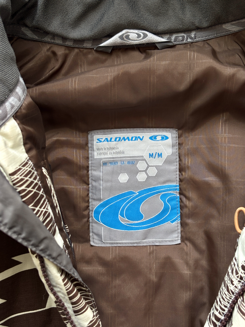 2007 Salomon Snow Camo Ski Jacket (M)