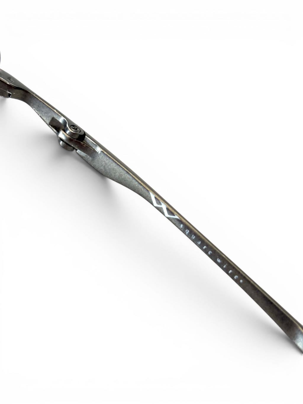 2005 Oakley Square Wire 2.0 Pewter / Black Iridium Sunglasses