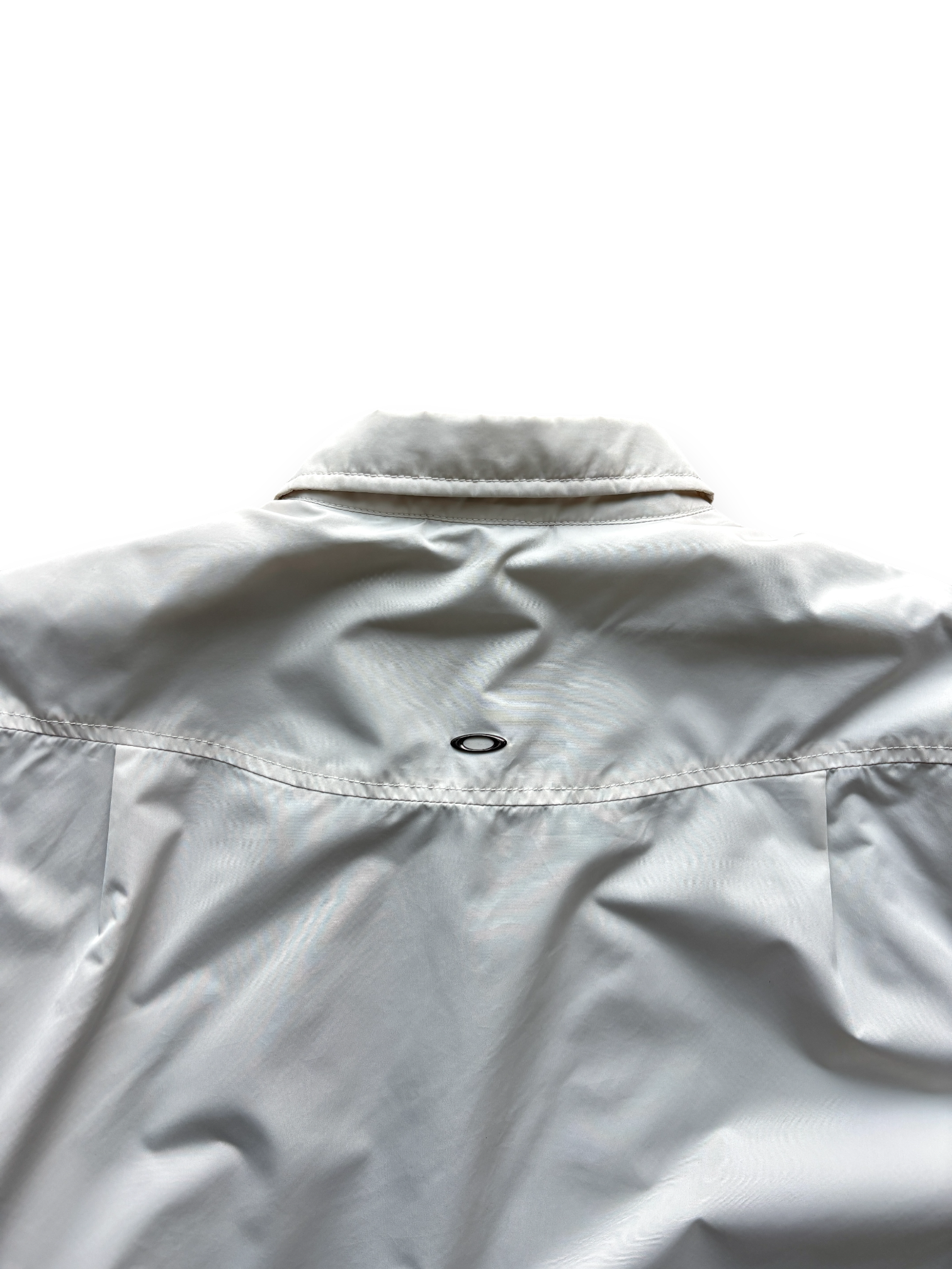 2005 Oakley Eggshell Shirt Jacket Metal Icon (L)