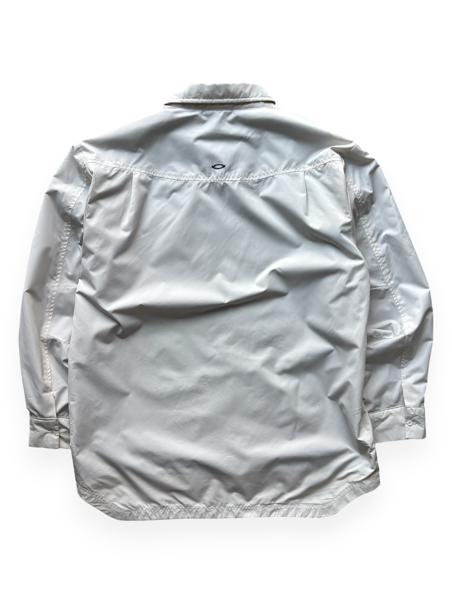 2005 Oakley Eggshell Shirt Jacket Metal Icon (L)