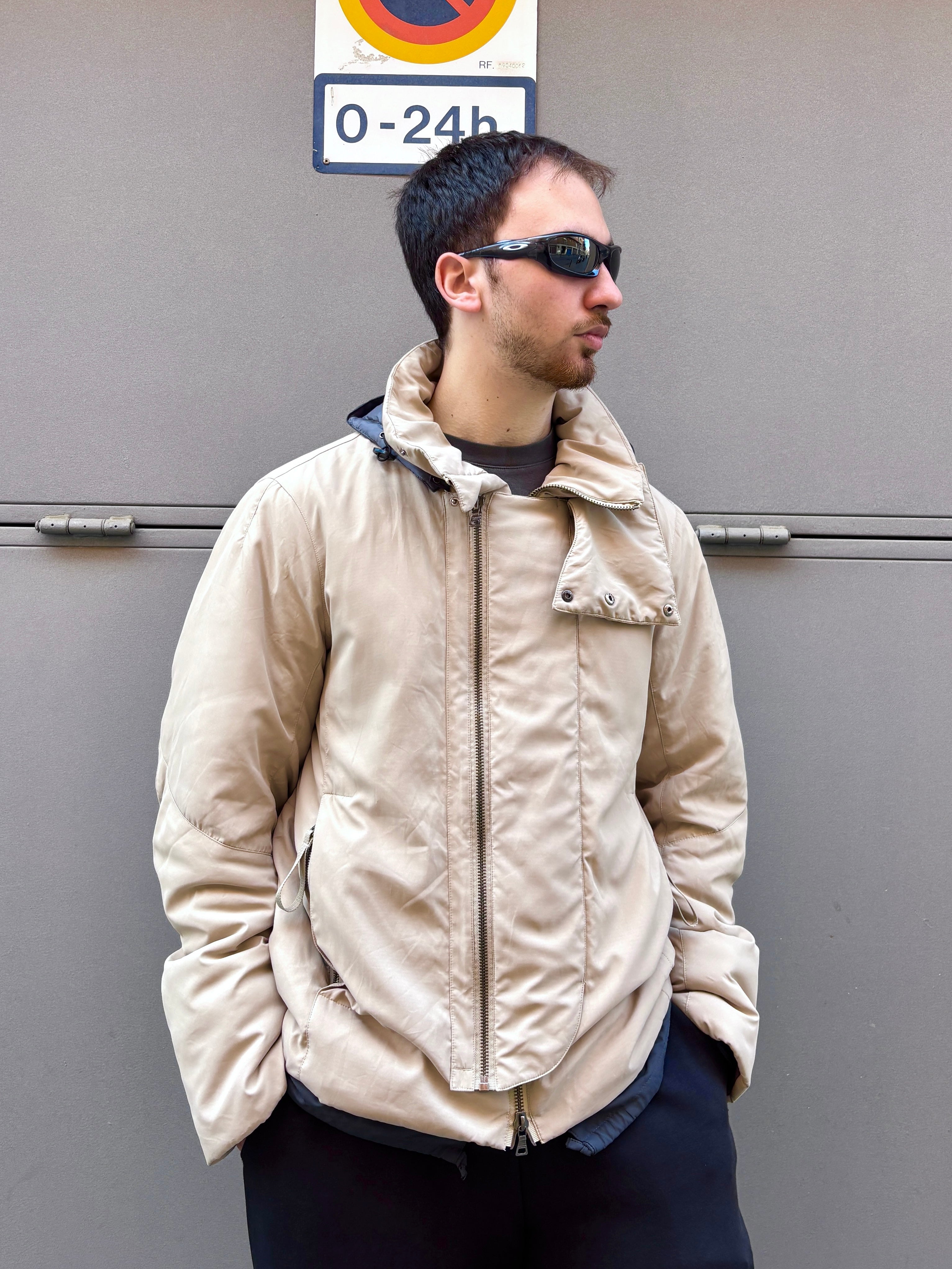 00S PRADA SPORT GORE-TEX PADDED DOUBLE ZIPPER JACKET