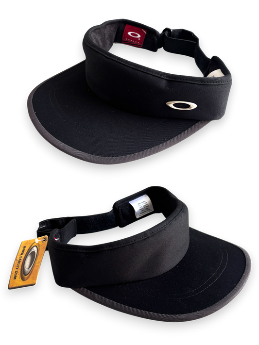 Deadstock Oakley 2000's Metal Icon Visor Caps