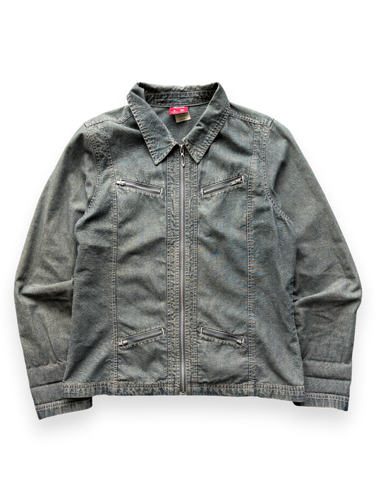 2000's Oakley Women's Denim Jacket (M)