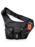 00's Oxbow PVC Cargo Pocket Sling Bag