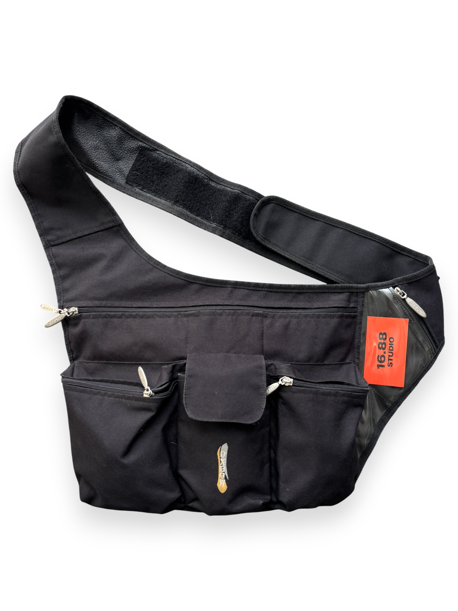 00's Oxbow PVC Cargo Pocket Sling Bag