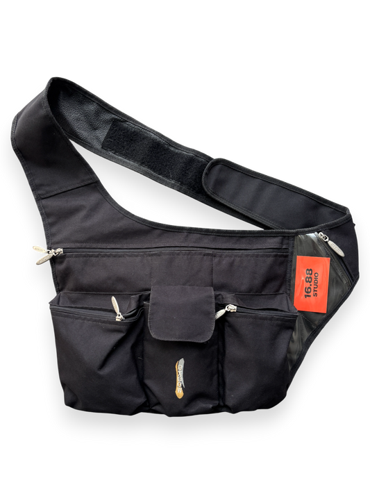 00's Oxbow PVC Cargo Pocket Sling Bag