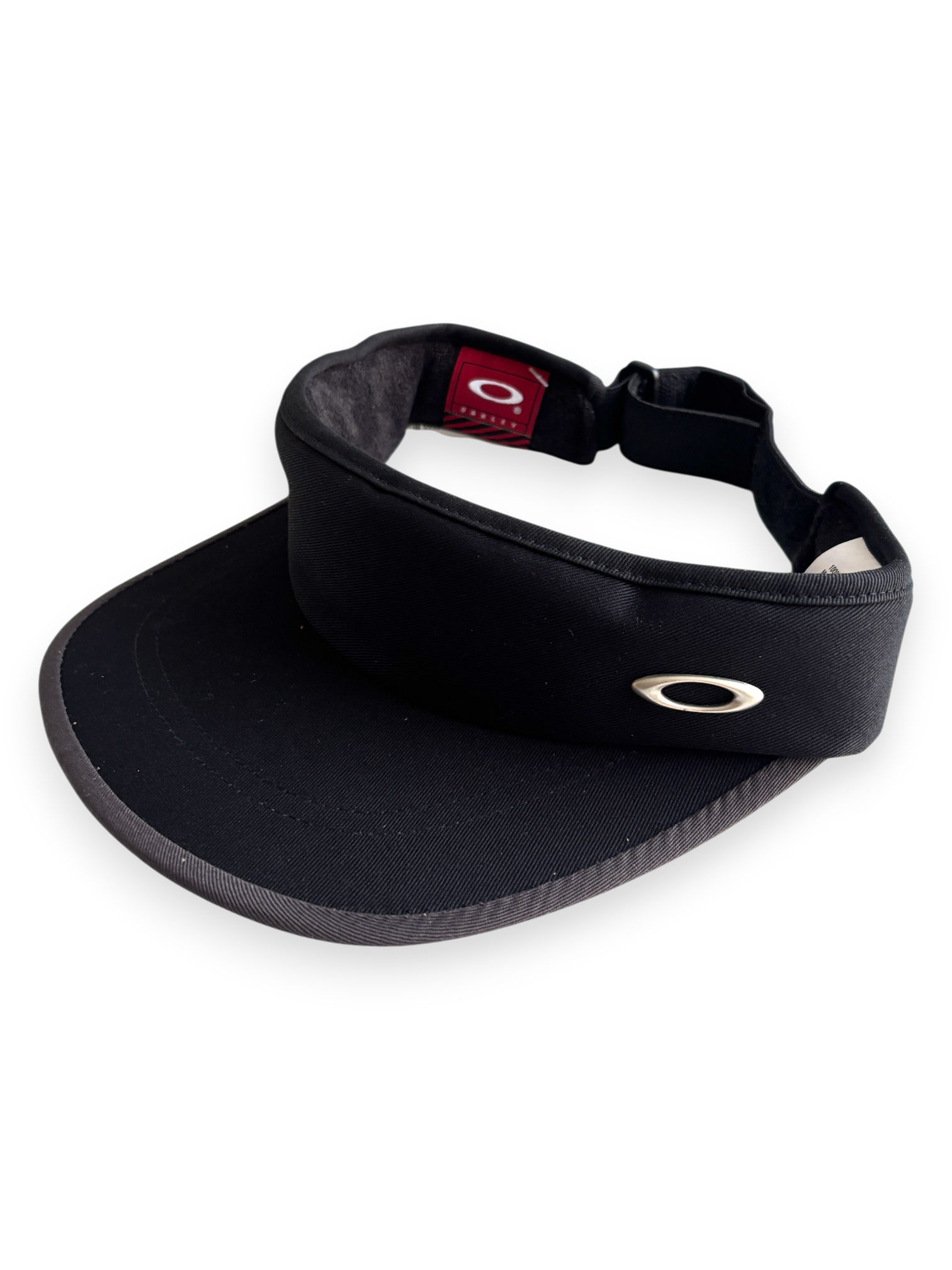 Deadstock Oakley 2000's Metal Icon Visor Caps