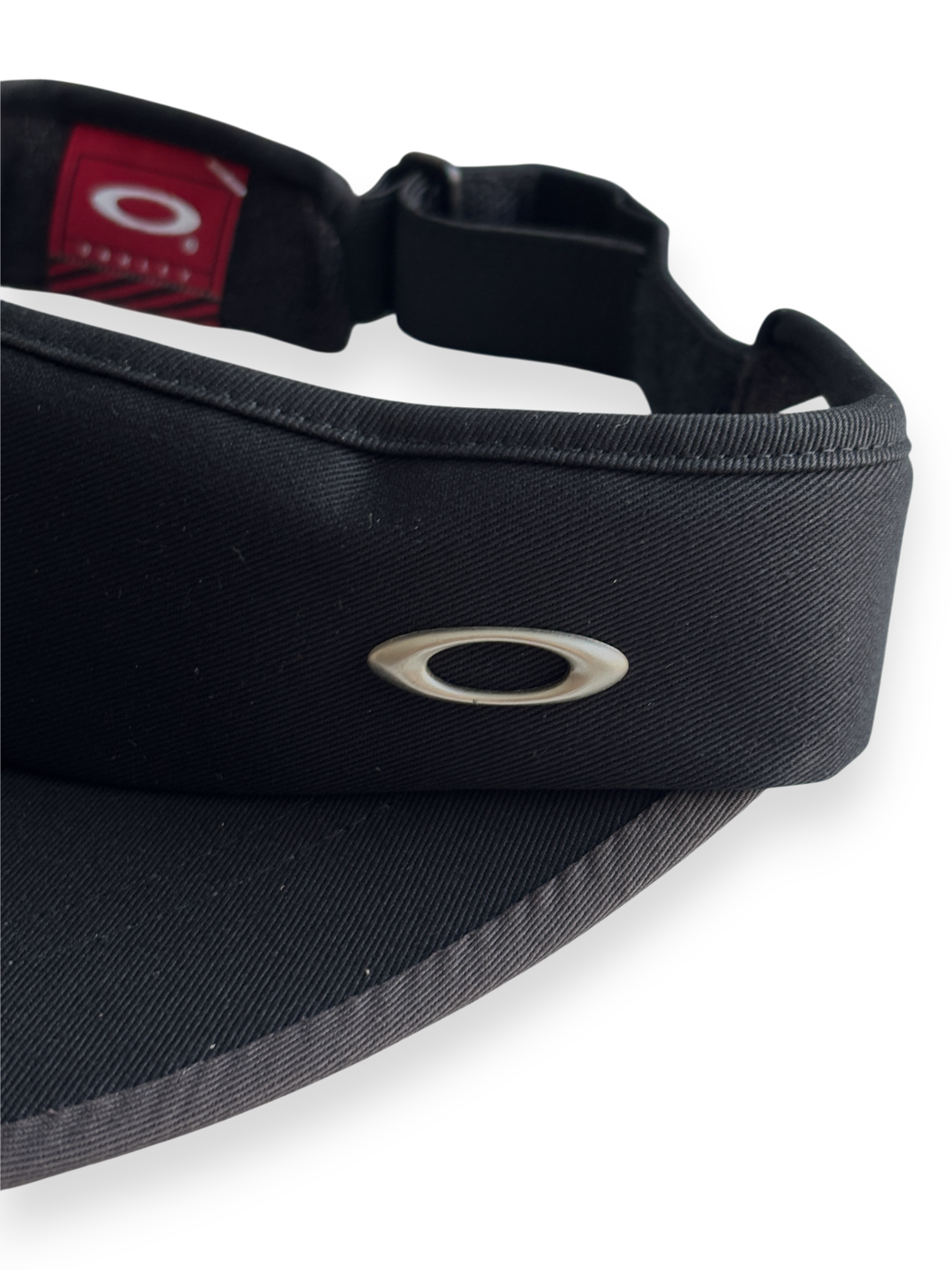 Deadstock Oakley 2000's Metal Icon Visor Caps