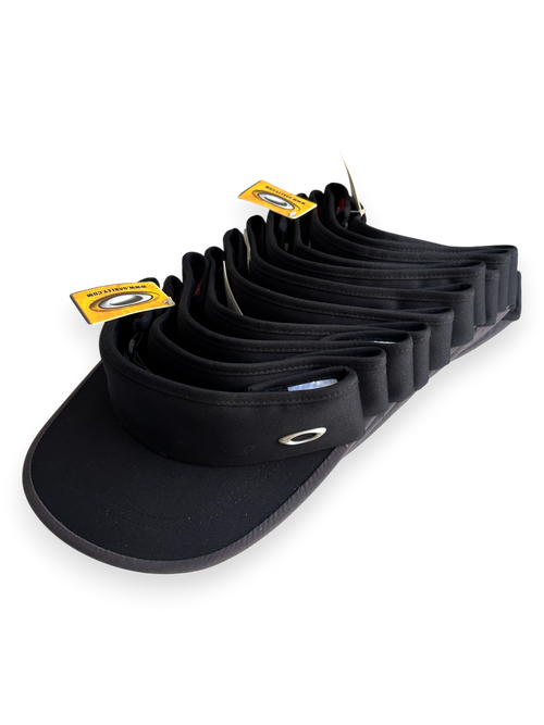 Deadstock Oakley 2000's Metal Icon Visor Caps
