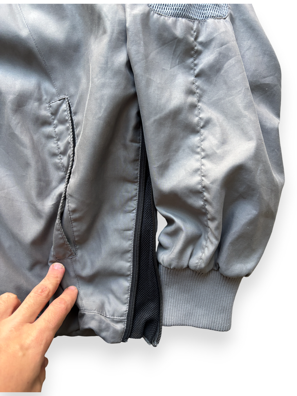 00's Billabong Double Zipper Pullover Jacket (M)