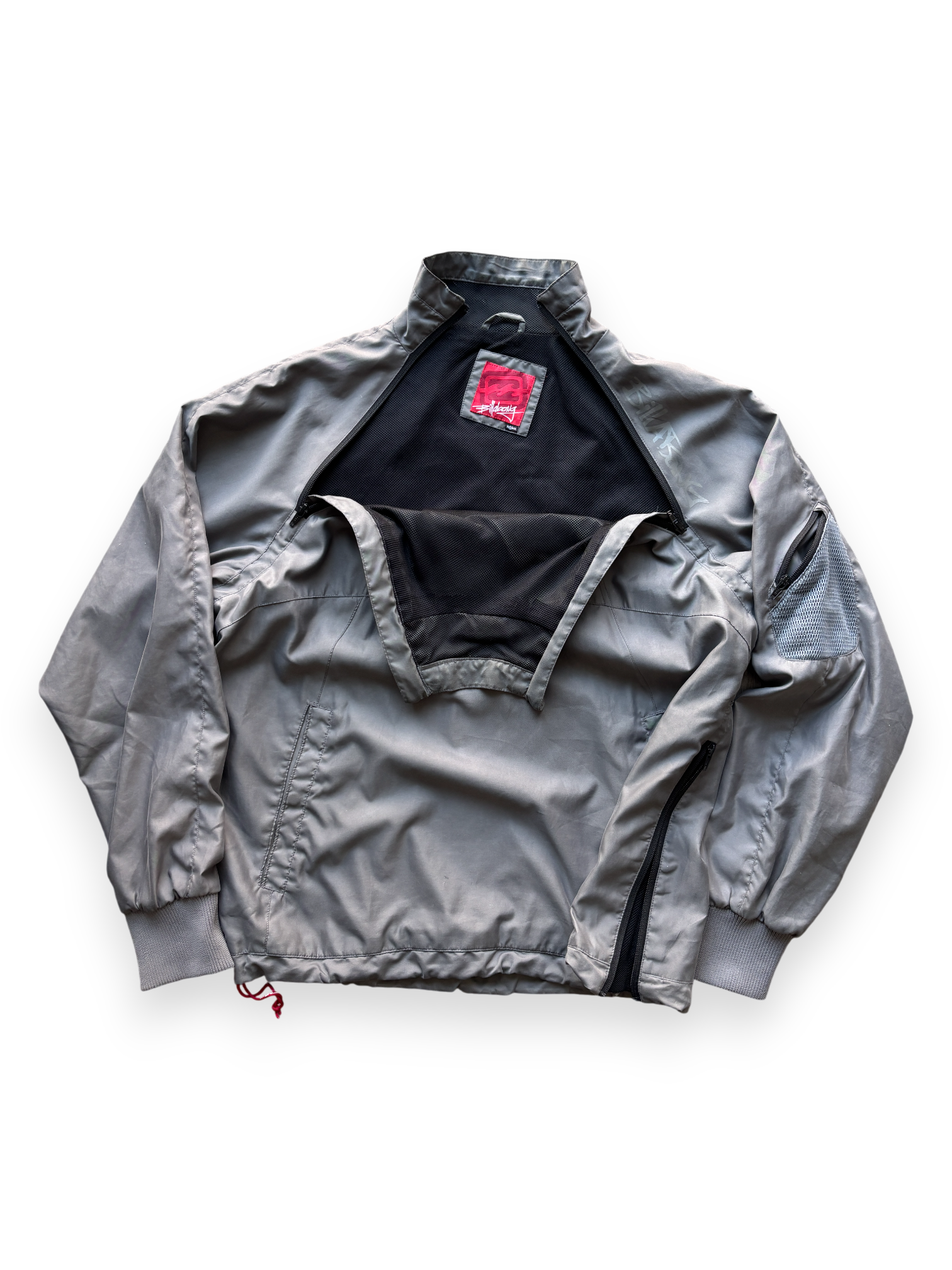 00's Billabong Double Zipper Pullover Jacket (M)