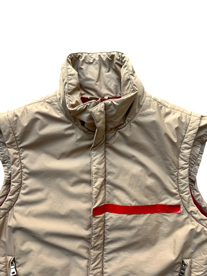 S/S2002  PRADA LINEA ROSSA LINED VEST