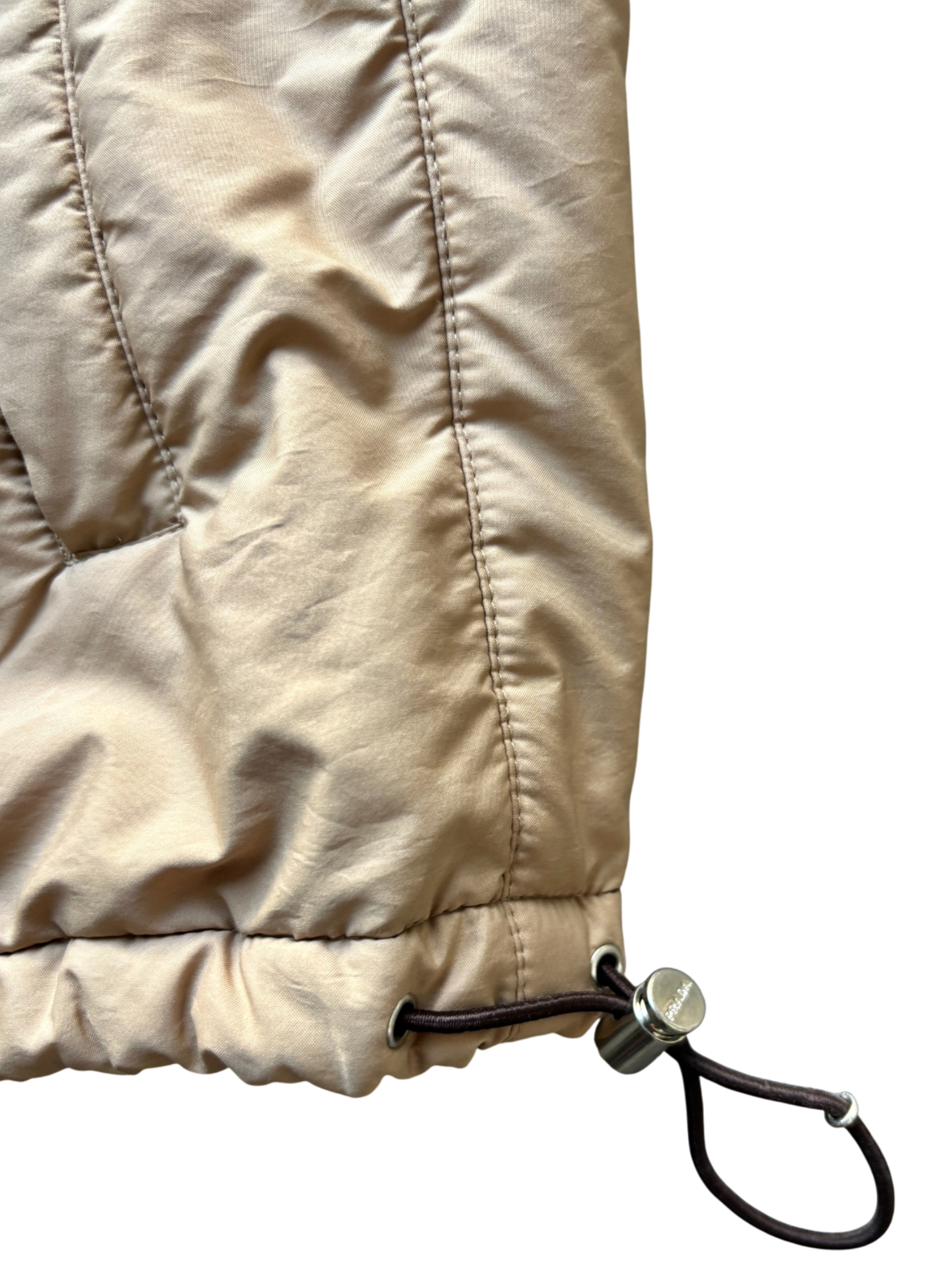 S/S2002  Prada Sport Beige Padded Lined Vest (M)