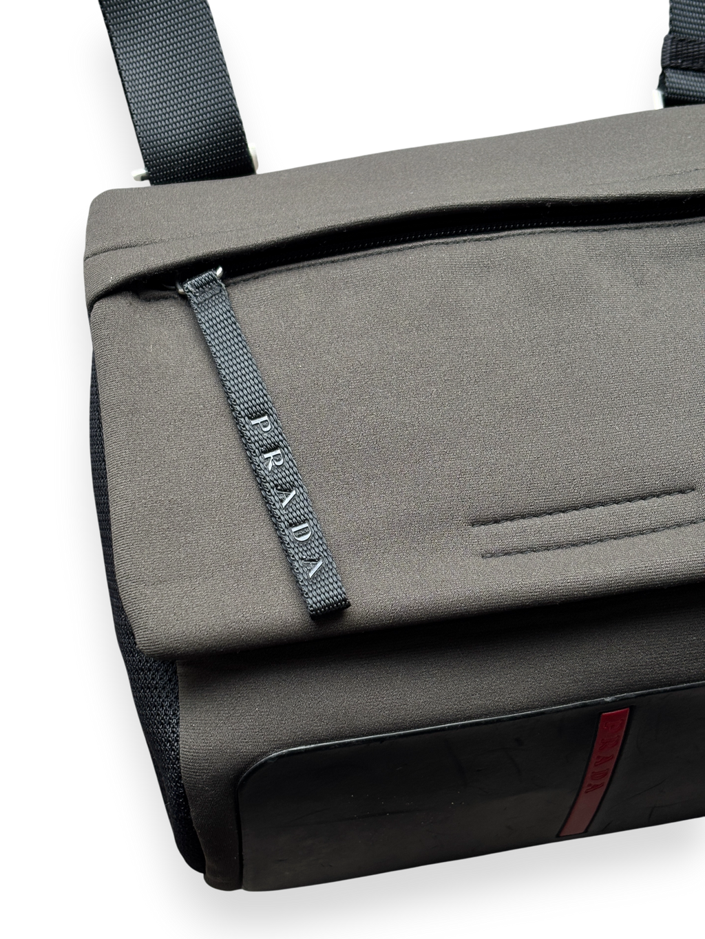 FW99 Prada Sport Neoprene Shoulder Bag
