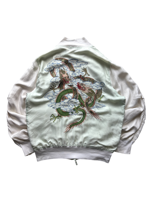 MAHARISHI REVERSIBLE EMBROIDERED DRAGON / TIGERS JACKET