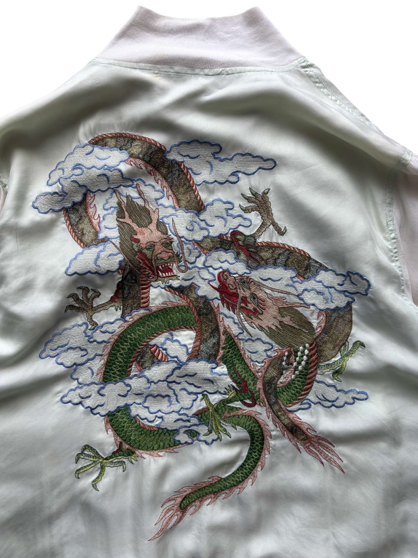 MAHARISHI REVERSIBLE EMBROIDERED DRAGON / TIGERS JACKET