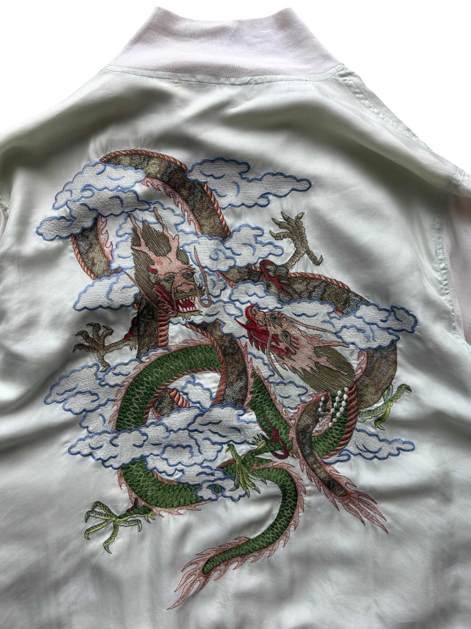 MAHARISHI REVERSIBLE EMBROIDERED DRAGON / TIGERS JACKET