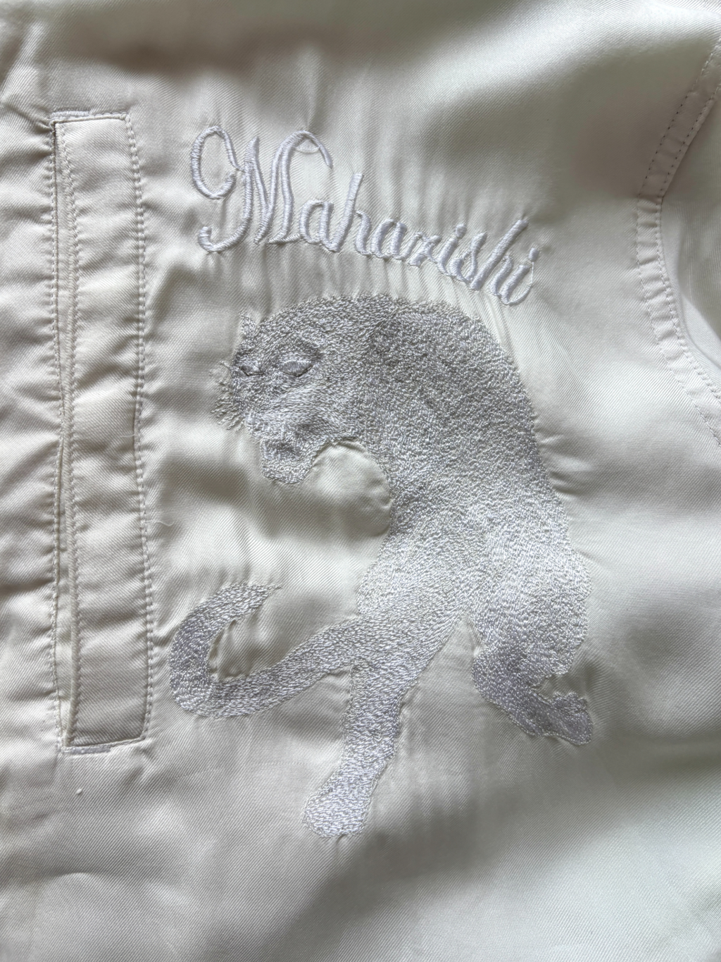 MAHARISHI REVERSIBLE EMBROIDERED DRAGON / TIGERS JACKET