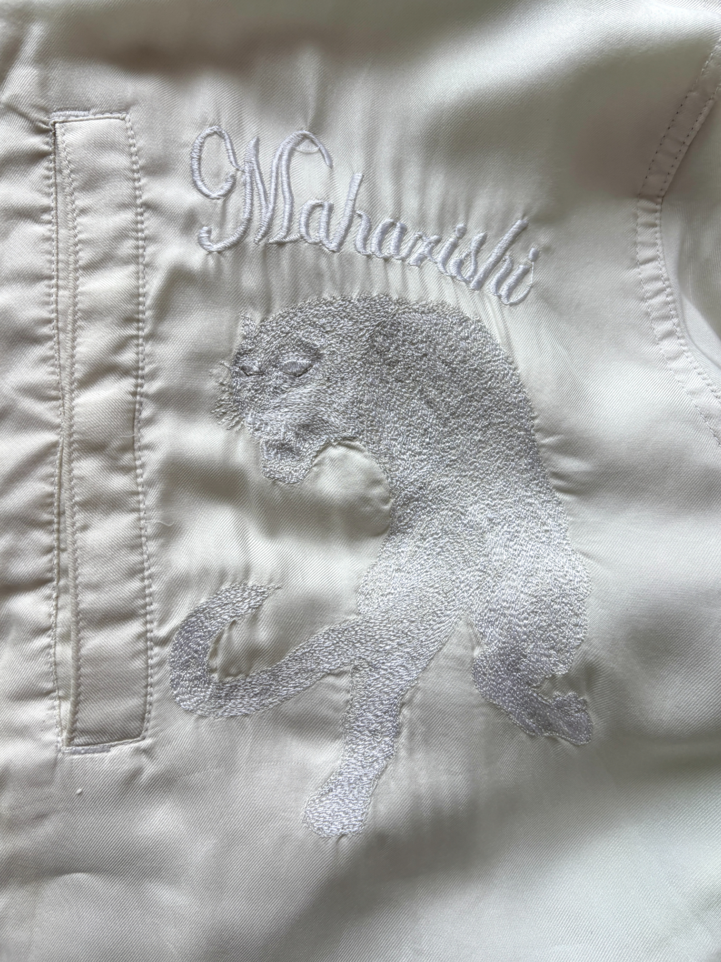 MAHARISHI REVERSIBLE EMBROIDERED DRAGON / TIGERS JACKET