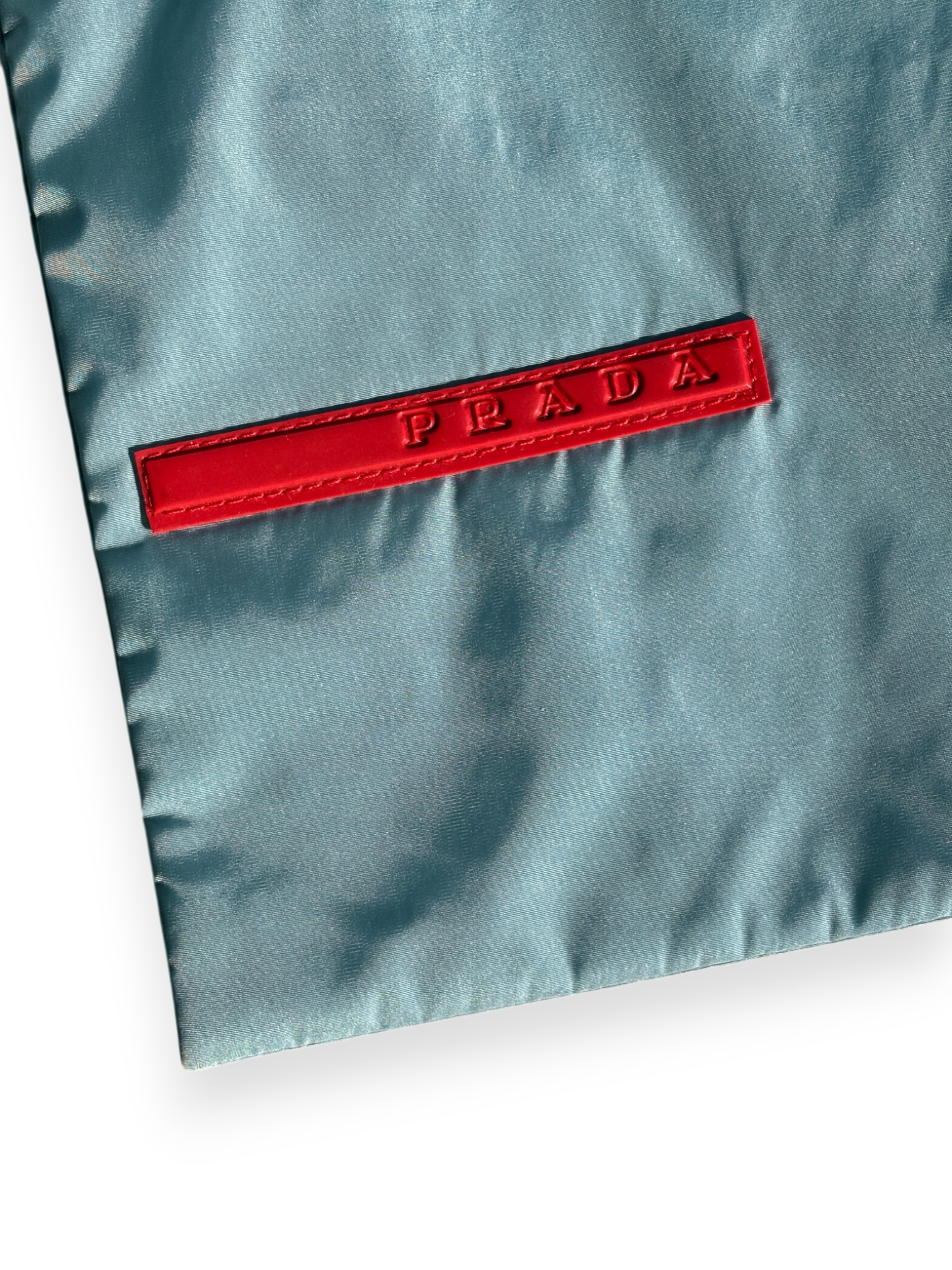 AW99 Prada Sport Baby Blue Magnetic Scarf