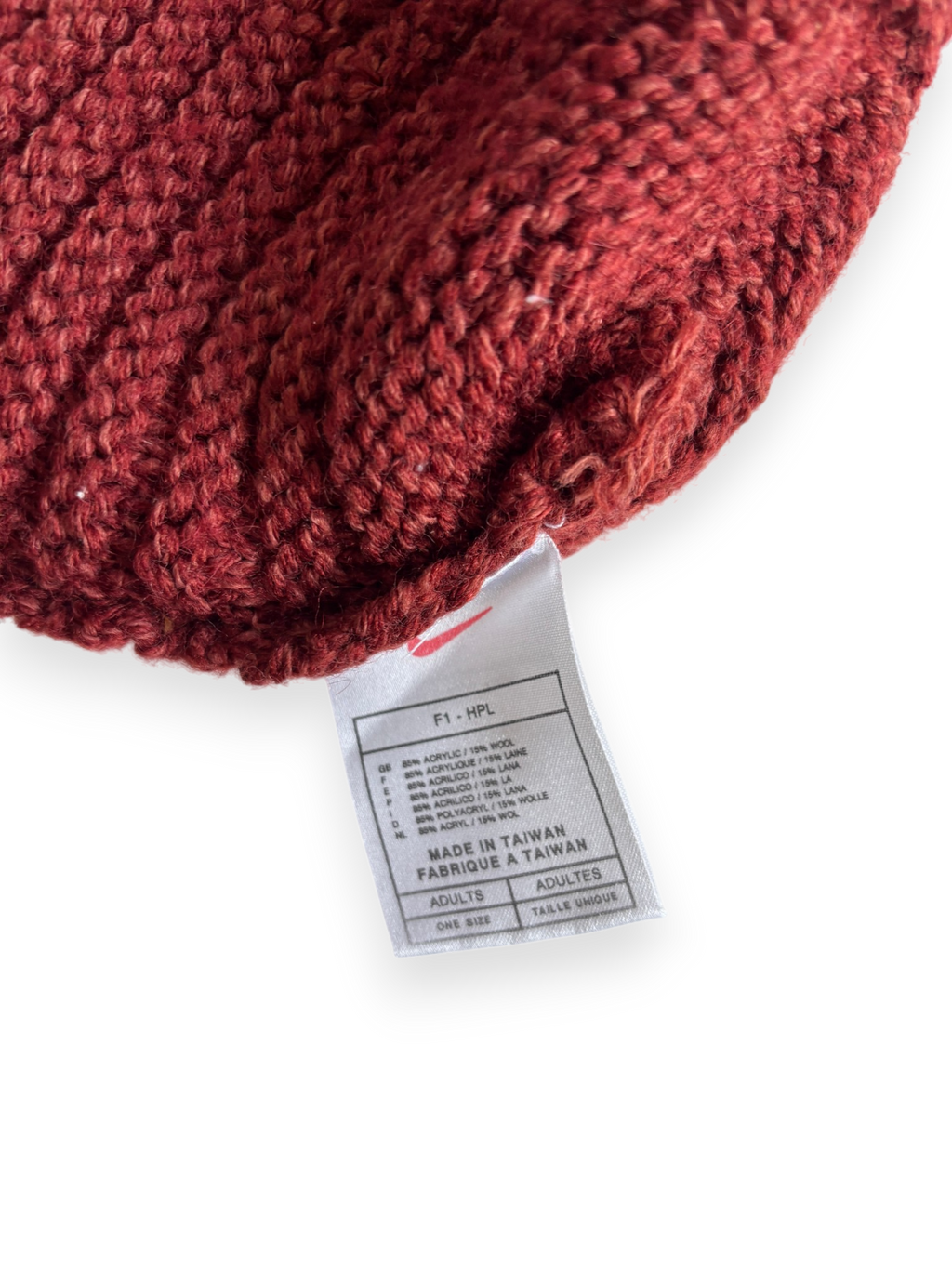 2001 Nike Urban / Morse Code Ear Cover Beanie