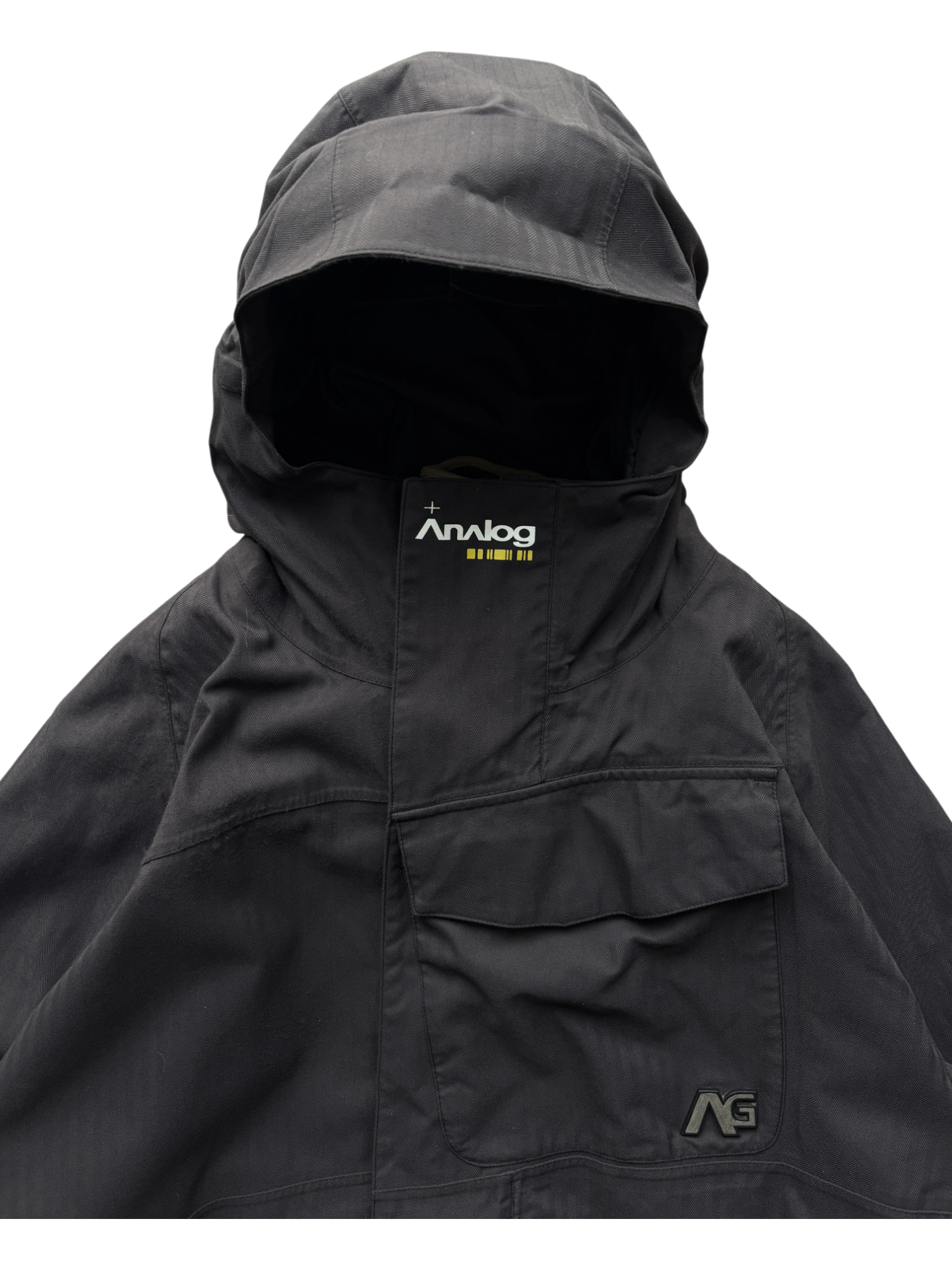 00'S BURTON ANALOG BIG POCKET TECHNICAL WATERPROOF JACKET