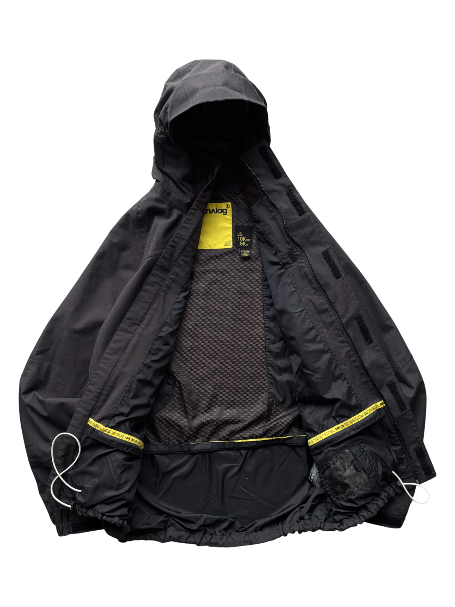 00'S BURTON ANALOG BIG POCKET TECHNICAL WATERPROOF JACKET