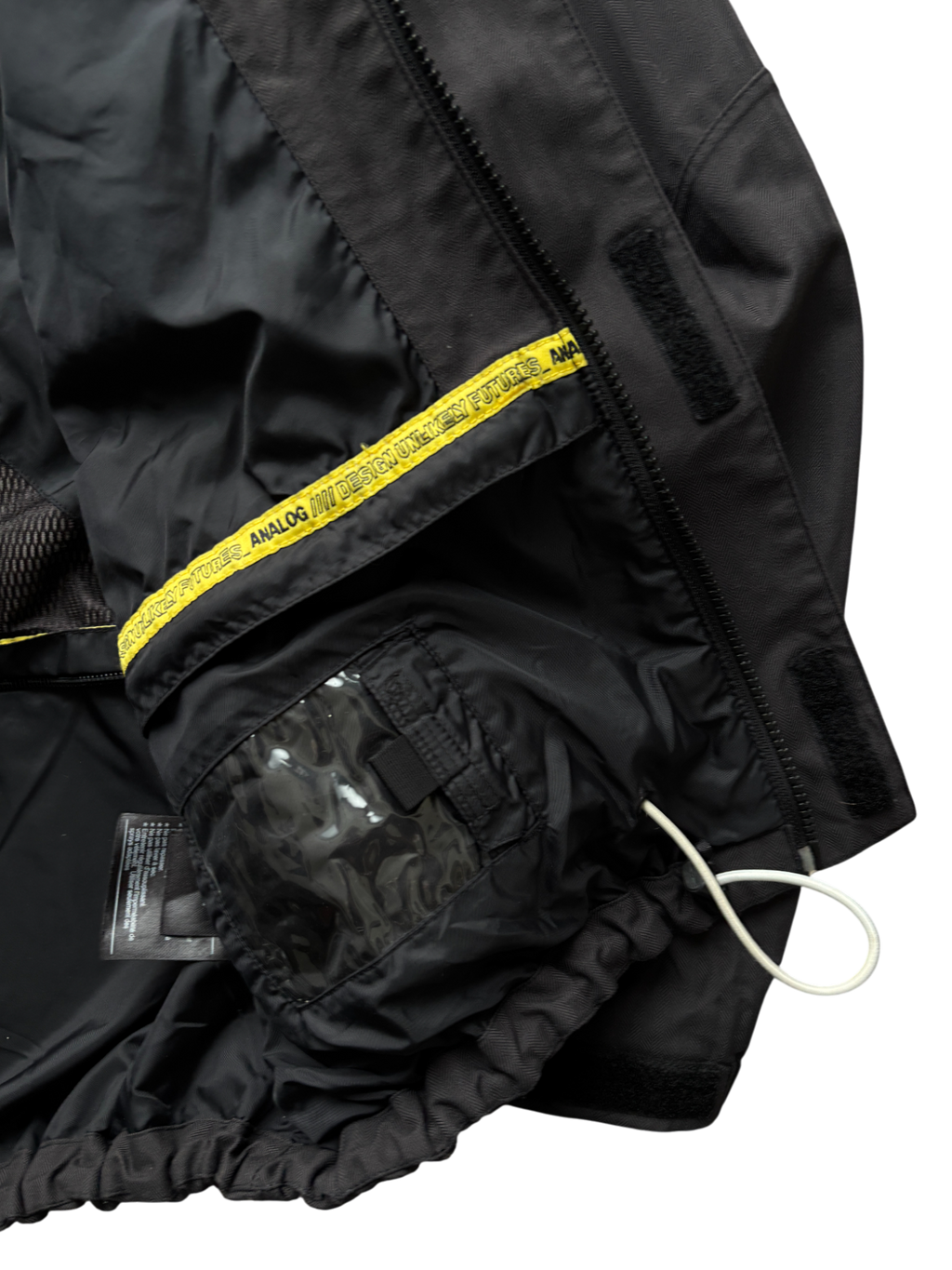 00'S BURTON ANALOG BIG POCKET TECHNICAL WATERPROOF JACKET