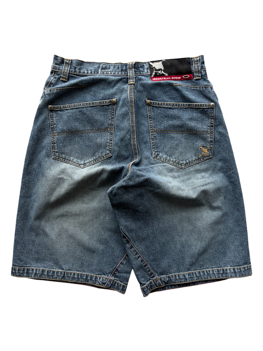 00'S OAKLEY INDUSTRIAL DENIM BAGGY SHORTS