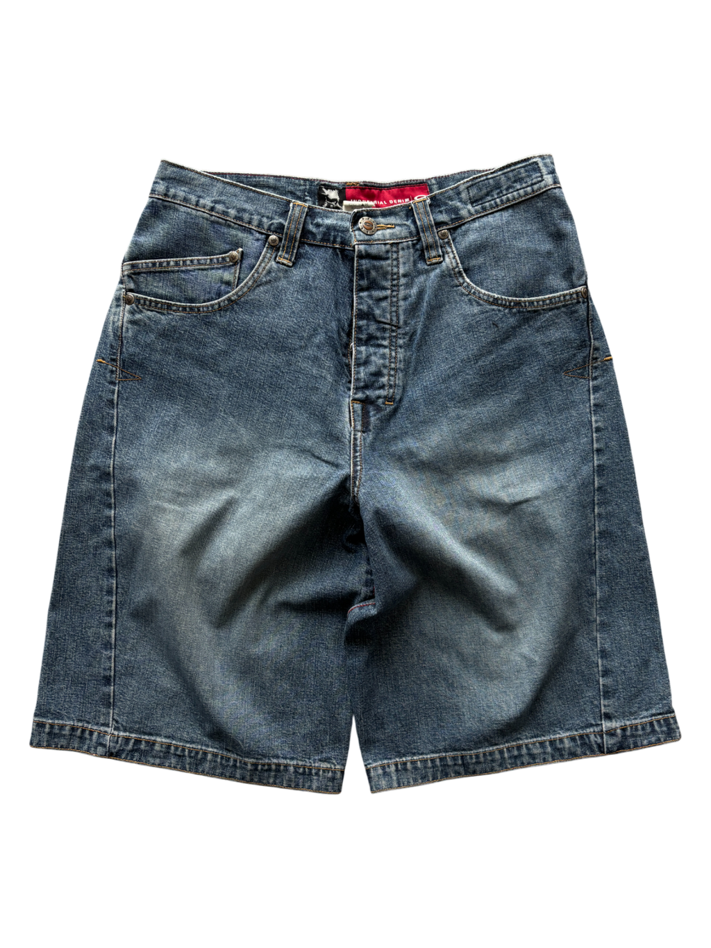 00'S OAKLEY INDUSTRIAL DENIM BAGGY SHORTS