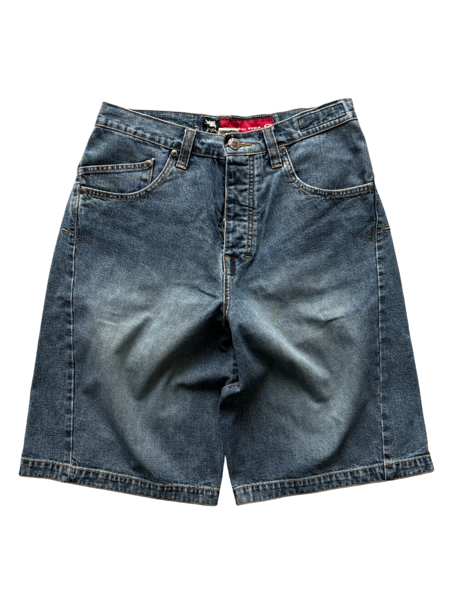 00'S OAKLEY INDUSTRIAL DENIM BAGGY SHORTS