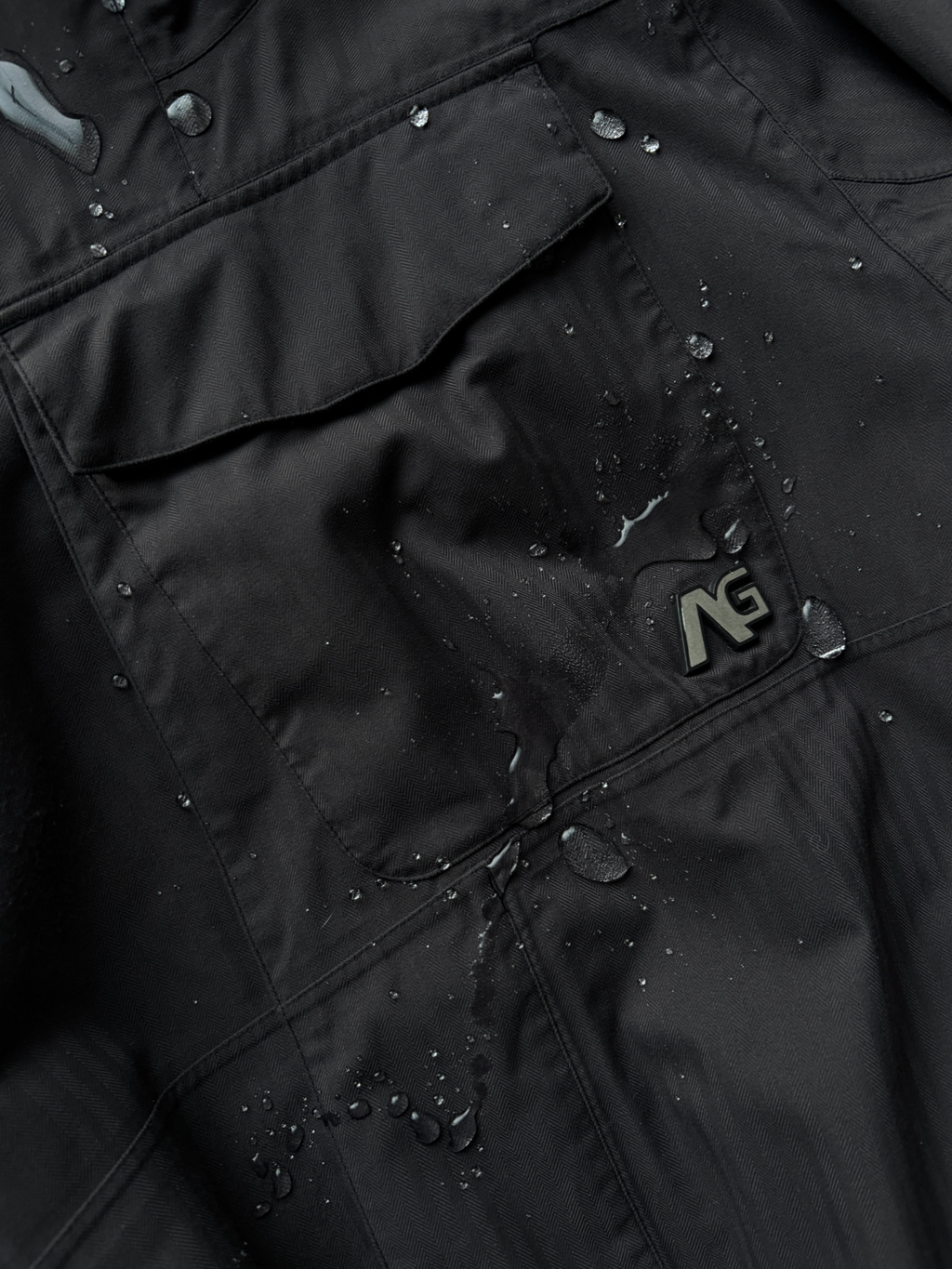 00'S BURTON ANALOG BIG POCKET TECHNICAL WATERPROOF JACKET