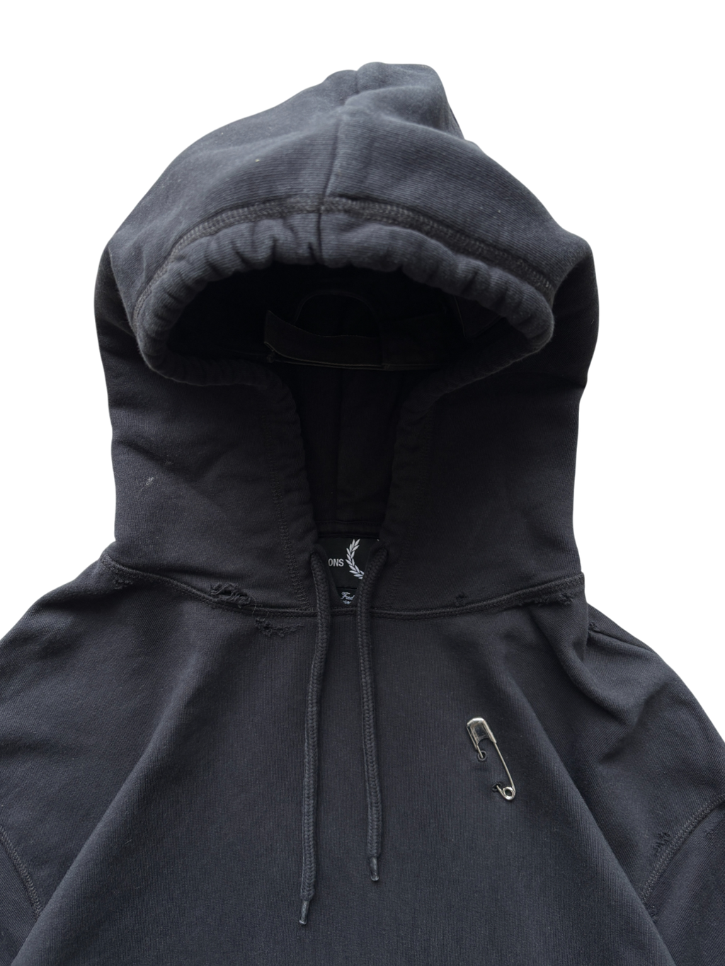 S/S 2019 Raf Simons x Fred Perry "Silent Thunder" Hoodie (M)