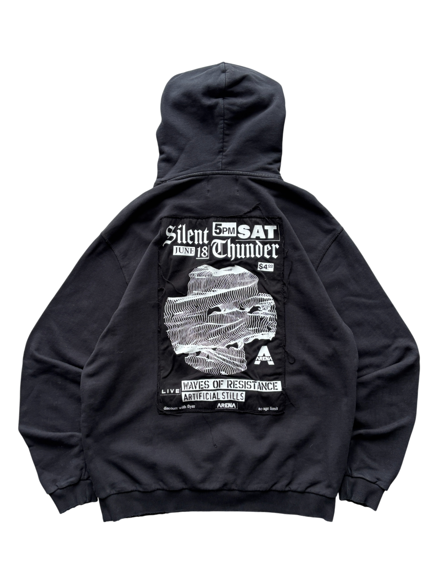 S/S 2019 Raf Simons x Fred Perry "Silent Thunder" Hoodie (M)