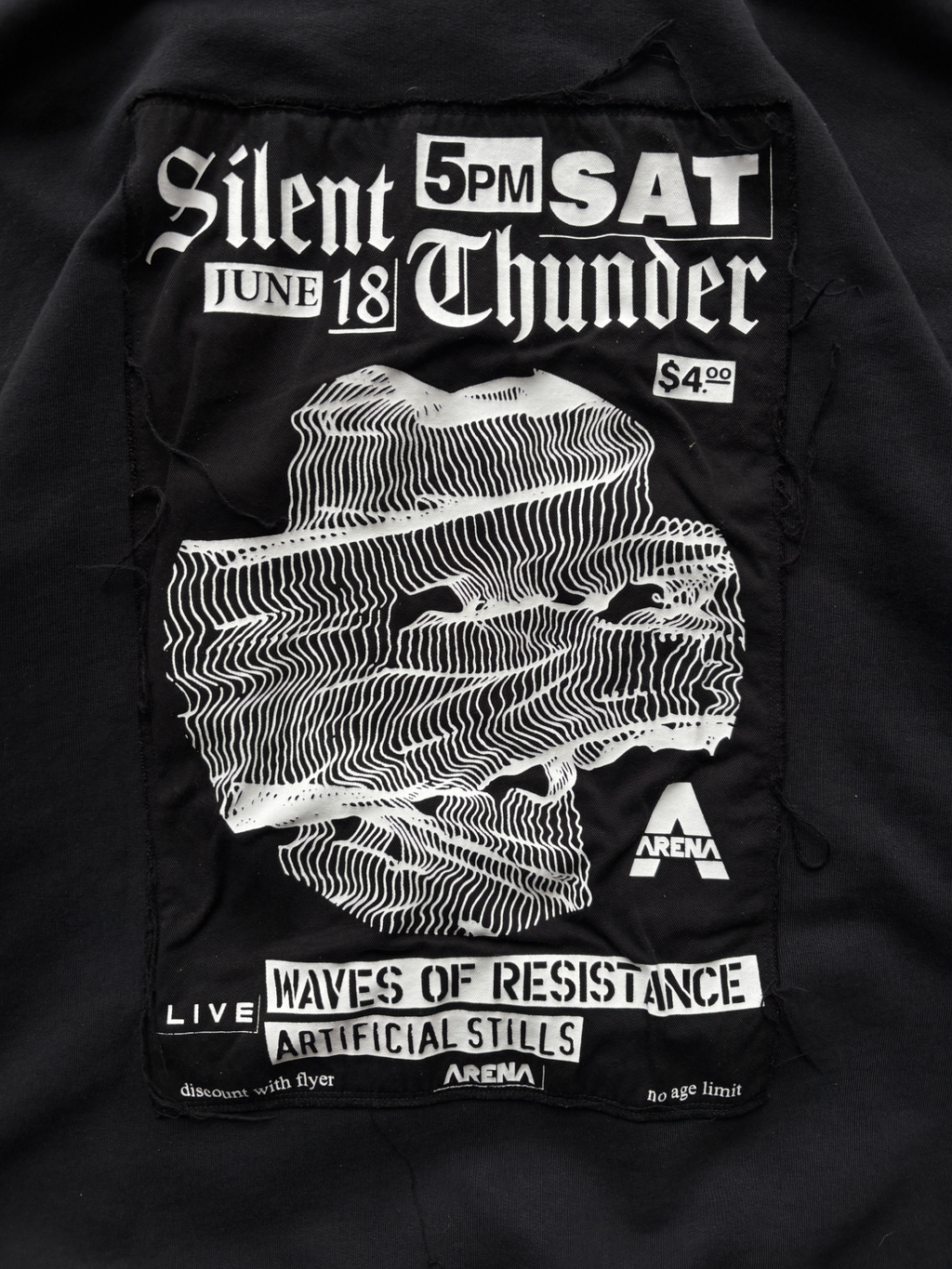 S/S 2019 Raf Simons x Fred Perry "Silent Thunder" Hoodie (M)