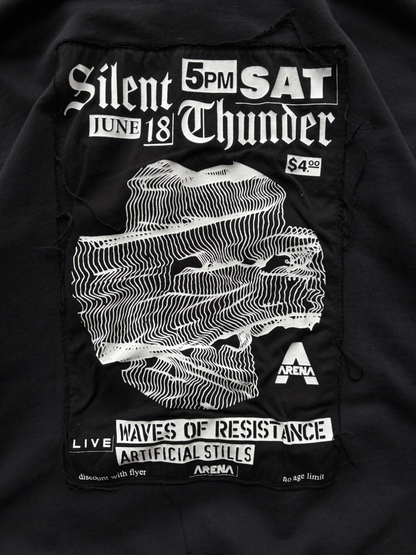 S/S 2019 Raf Simons x Fred Perry "Silent Thunder" Hoodie