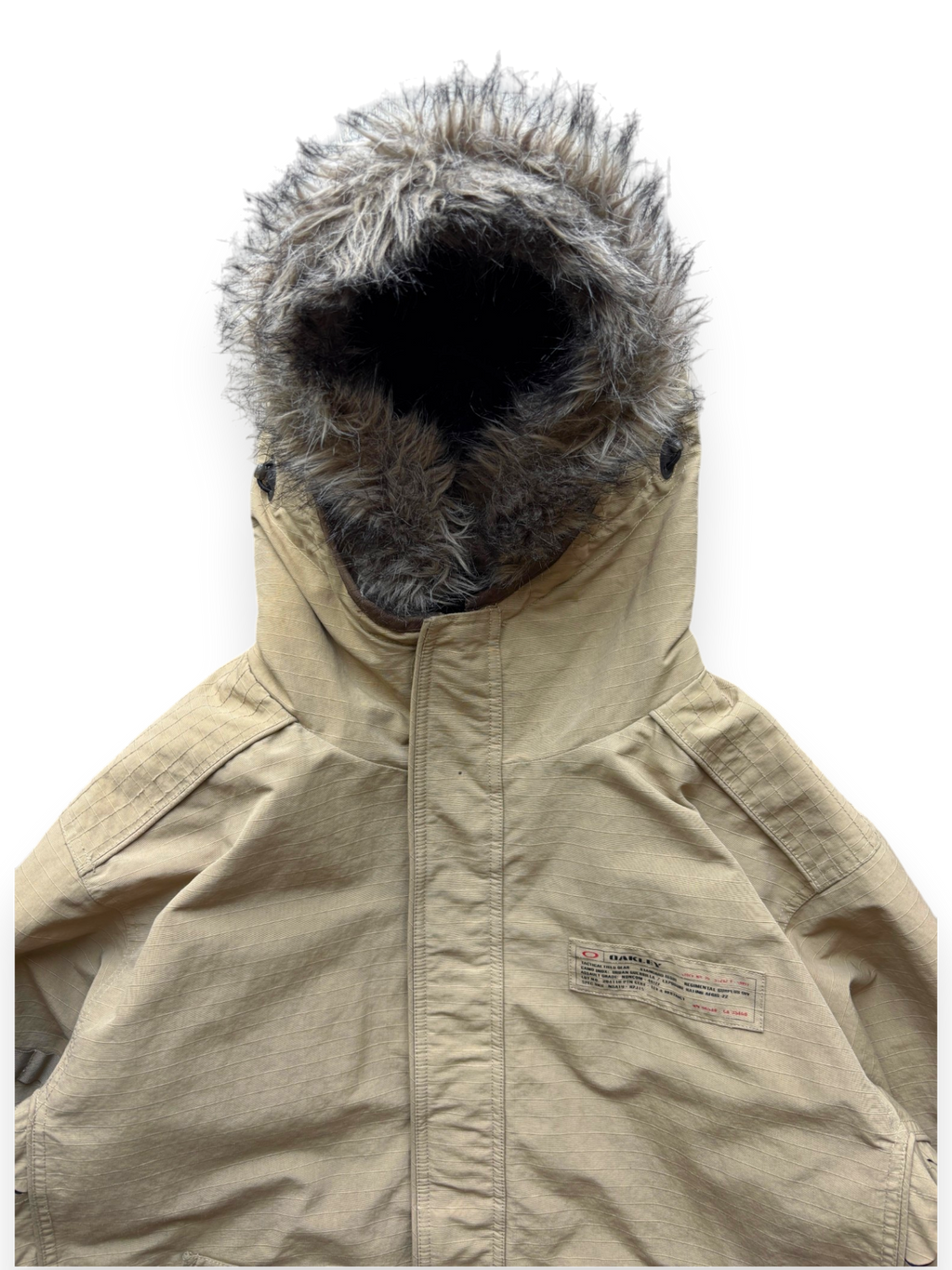 Early 2000's Oakley TFG SI Laser-Cut Parka (L)
