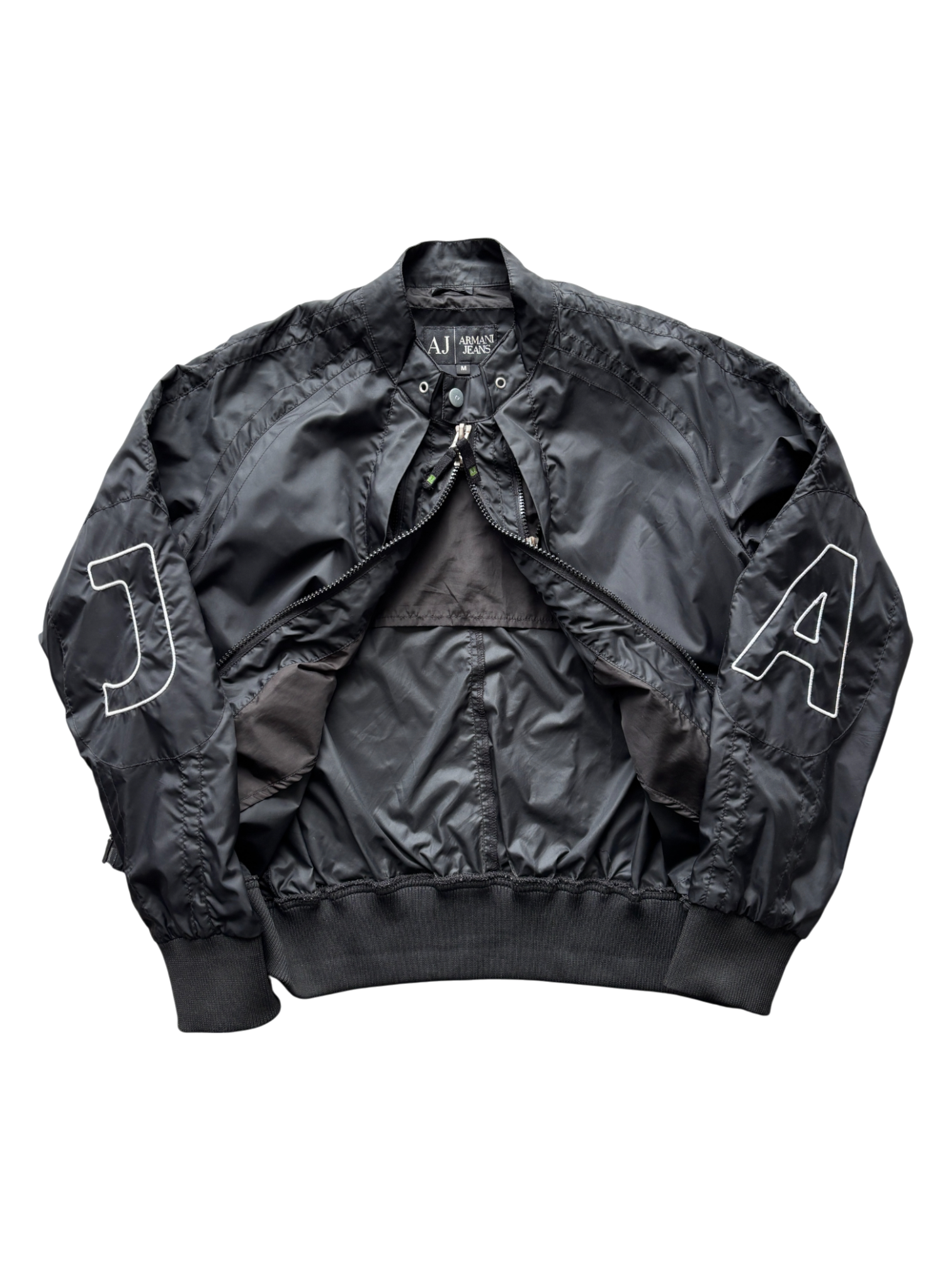 00'S ARMANI JEANS BOMBER JACKET