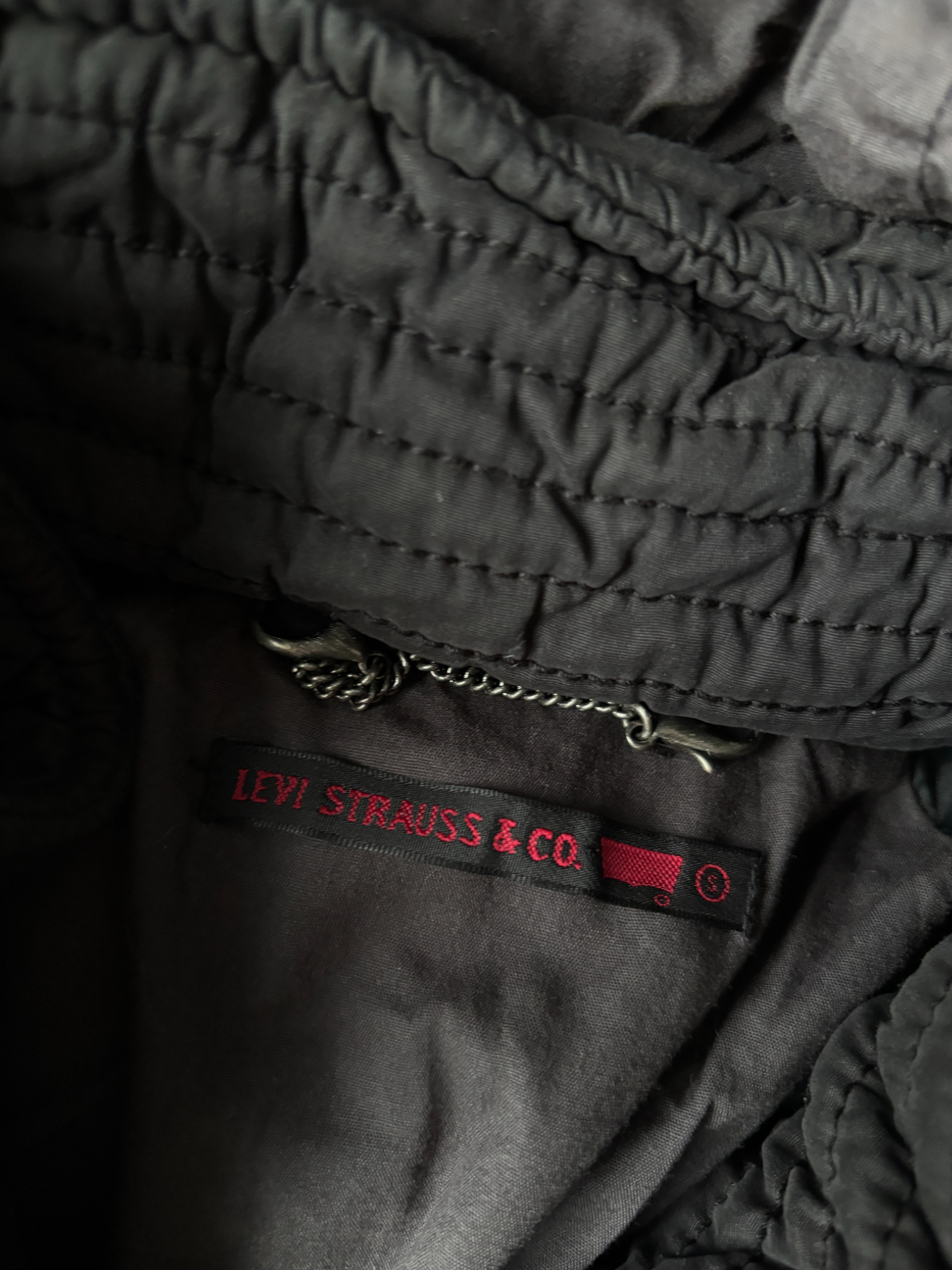 2000's Levis Padded High Neck Padded Jacket