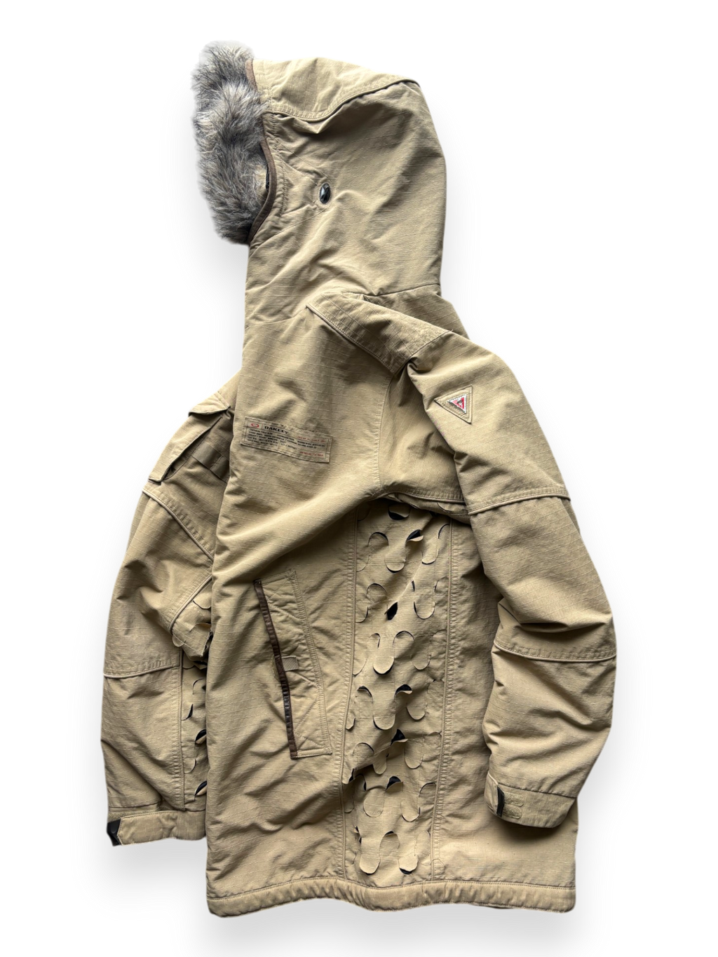 Early 2000's Oakley TFG SI Laser-Cut Parka (L)