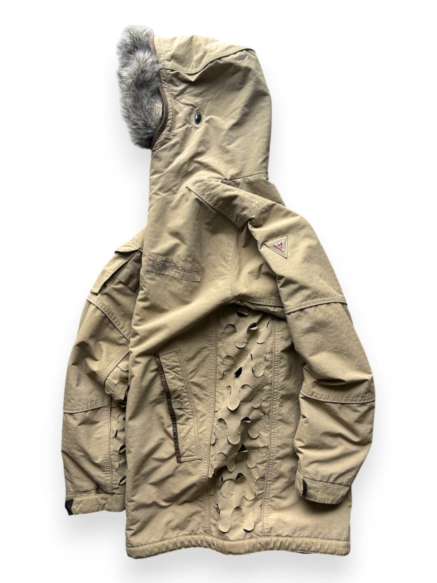 Early 2000's Oakley TFG SI Laser-Cut Parka (L)