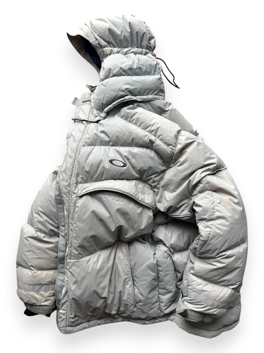 Early 2000's Oakley Light Grey Technical Puffer (M-L)