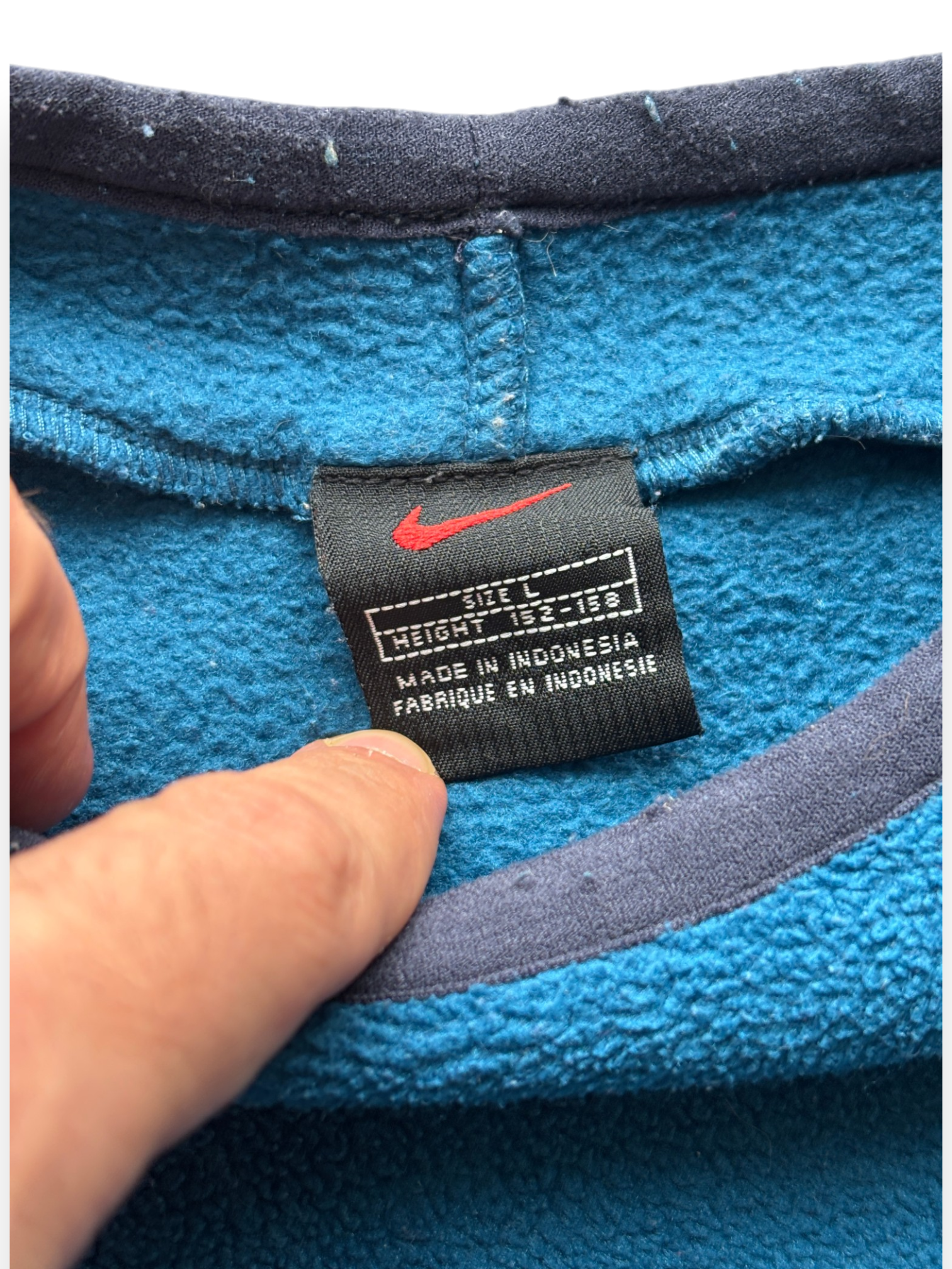 Early 2000's Nike Center Swoosh Fleece (S)