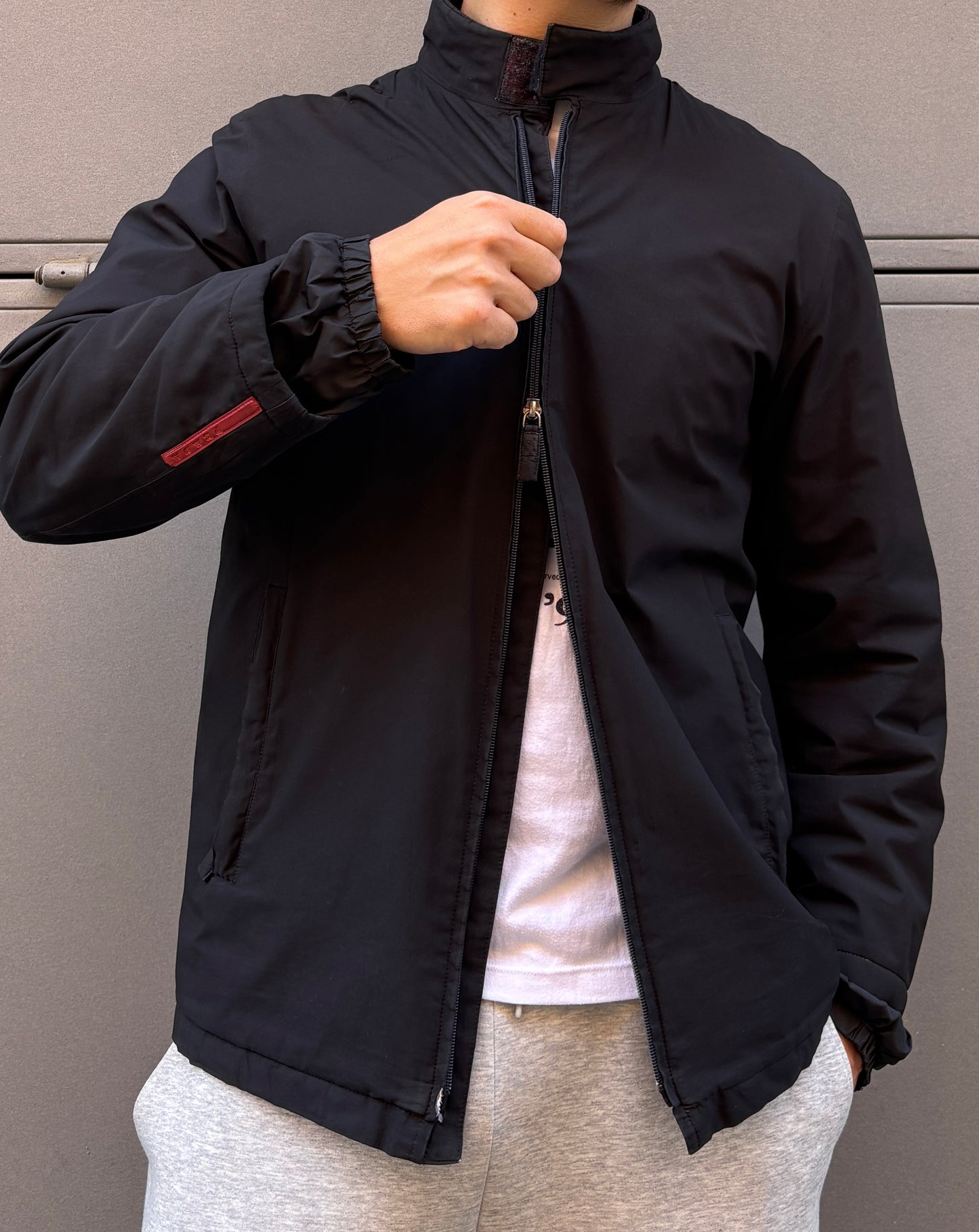 PRADA LINEA ROSSA GORE TEX PACKABLE HOOD