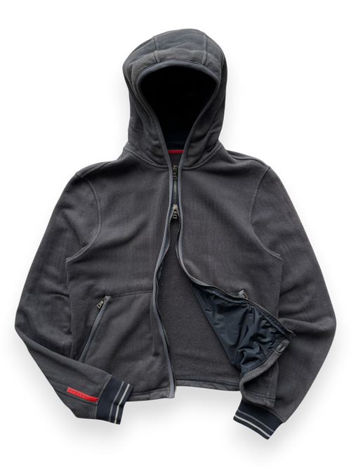 Early 2000's Prada Sport Black Hoodie (S)