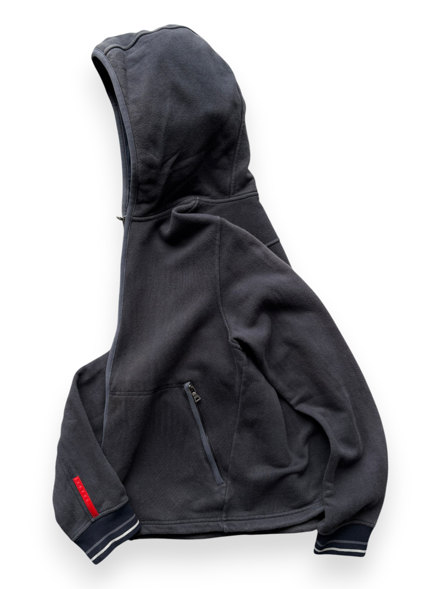 Early 2000's Prada Sport Black Hoodie (S)