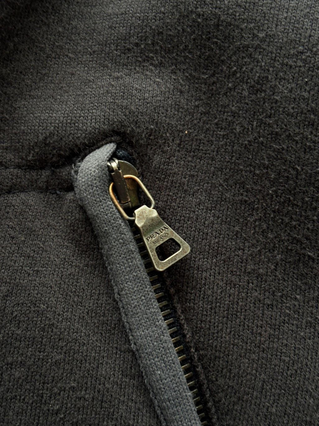 Early 2000's Prada Sport Black Hoodie (S)
