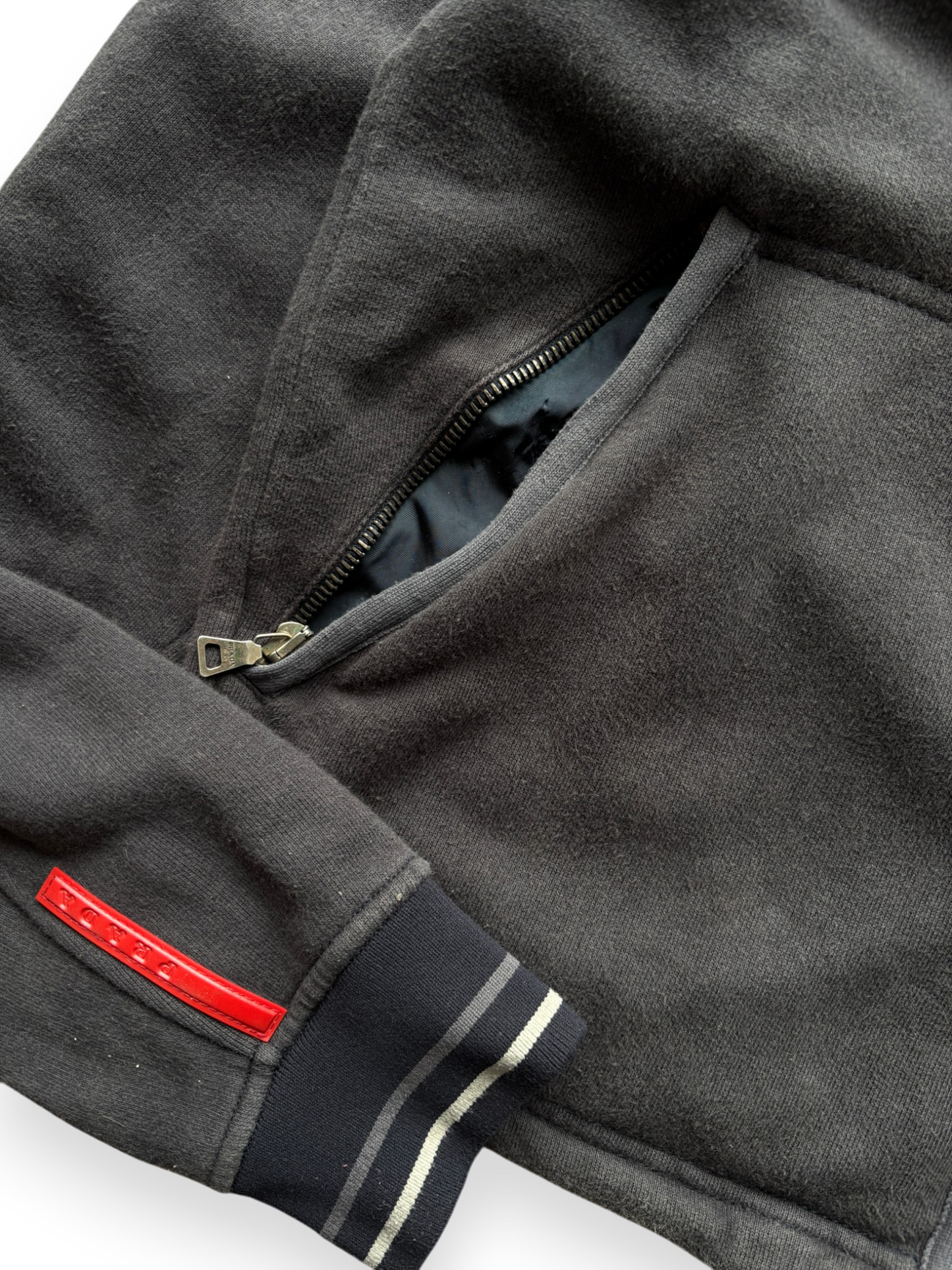 Early 2000's Prada Sport Black Hoodie (S)