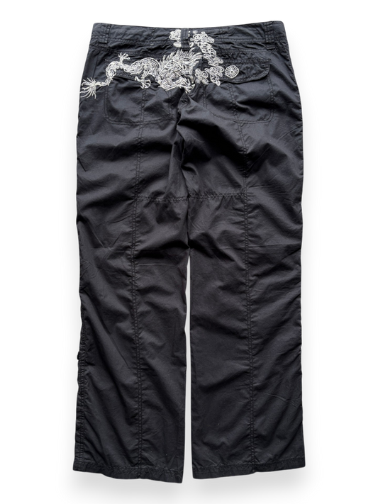 2010 GAP Embroidered Dragon Cargo Pants (M)